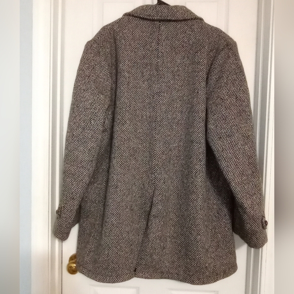 Lakeland 70's European Luxury Rare To Find Double Insulated Wool Jacket Coat - Picture 4 of 17